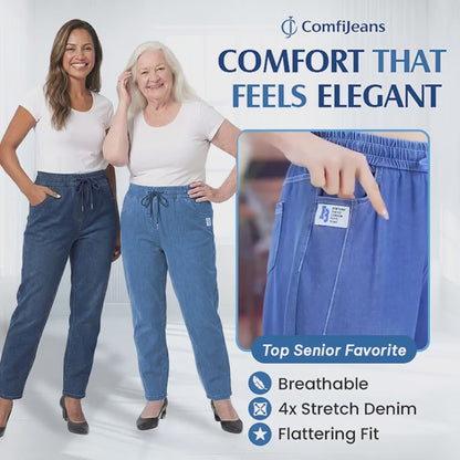 ComfiJeans - High Waist Ultra-Stretch Mom Jeans
