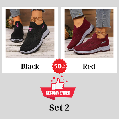 🔥Best Seller-Last Day Sale 60% OFF🔥Ultra-Comfortable Soft-Sole Slip-On Walking Shoes for Women