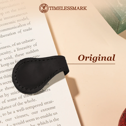 TimelessMark - LAST DAY SALE 75% OFF | Personalized Magnetic Leather Bookmark