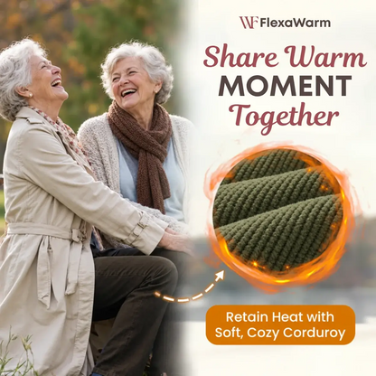 FlexaWarm - Cozy Stretch High-Waisted Corduroy Pants for Seniors